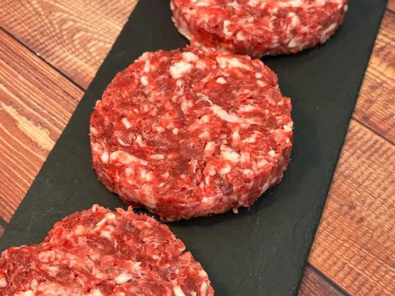 hamburguesa de buey