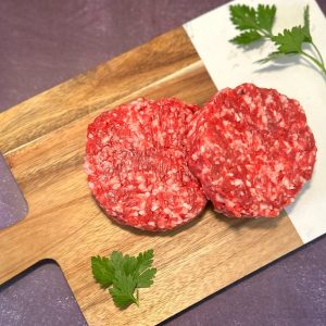 hamburguesa de buey